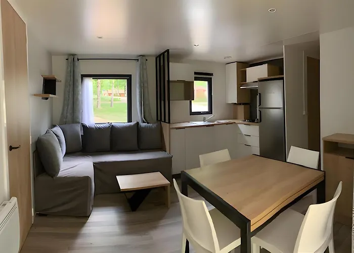 Mobilhomes Lacs D'armagnac Prázdninový dům